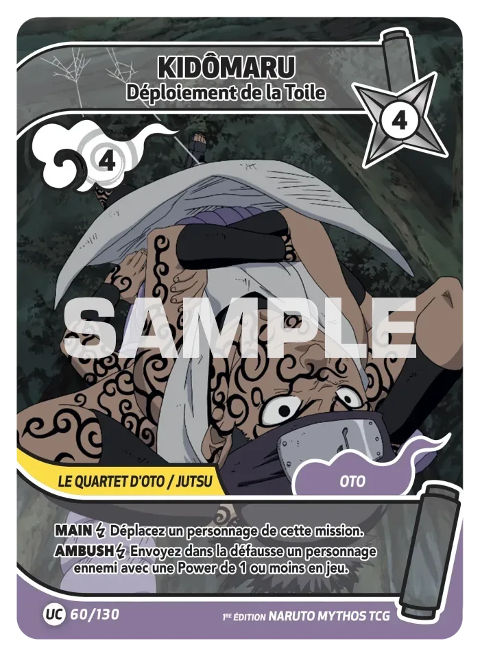Kidomaru | Spiral Spider Web