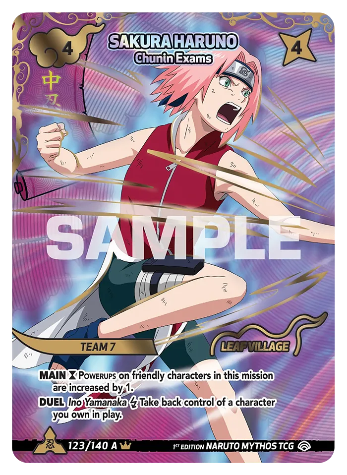 Sakura Haruno — Egzamin na Chunina