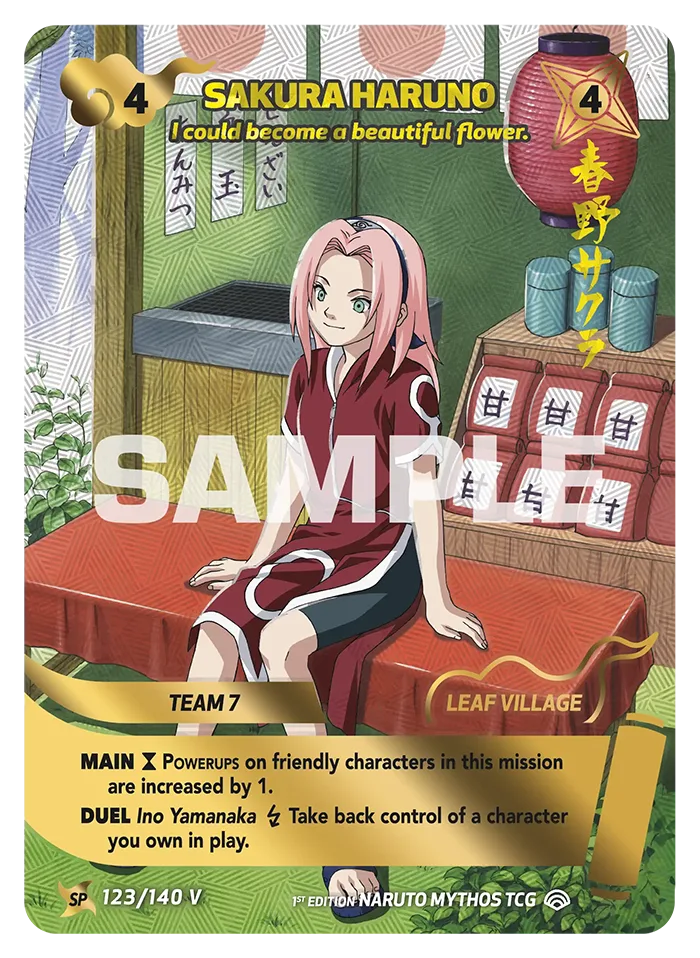 Sakura Haruno — Mogłabym Stać Się Pięknym Kwiatem