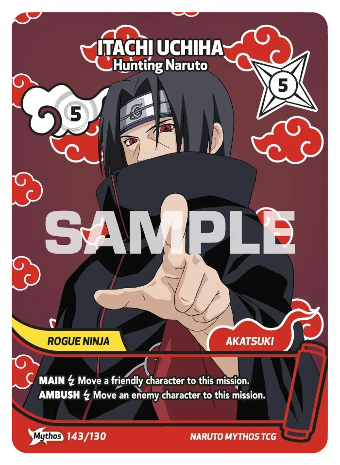 Itachi Uchiha — Polowanie na Naruto